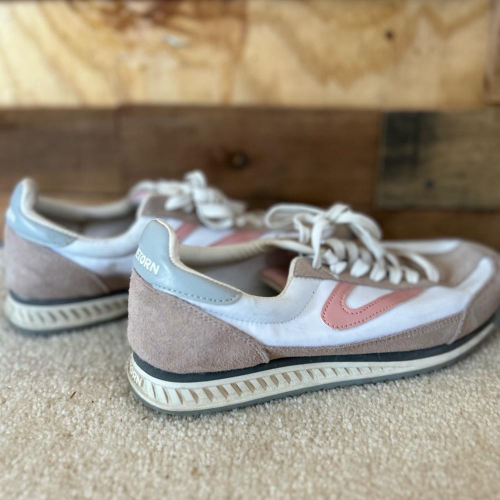 Tretorn pink / white sneakers | women 9